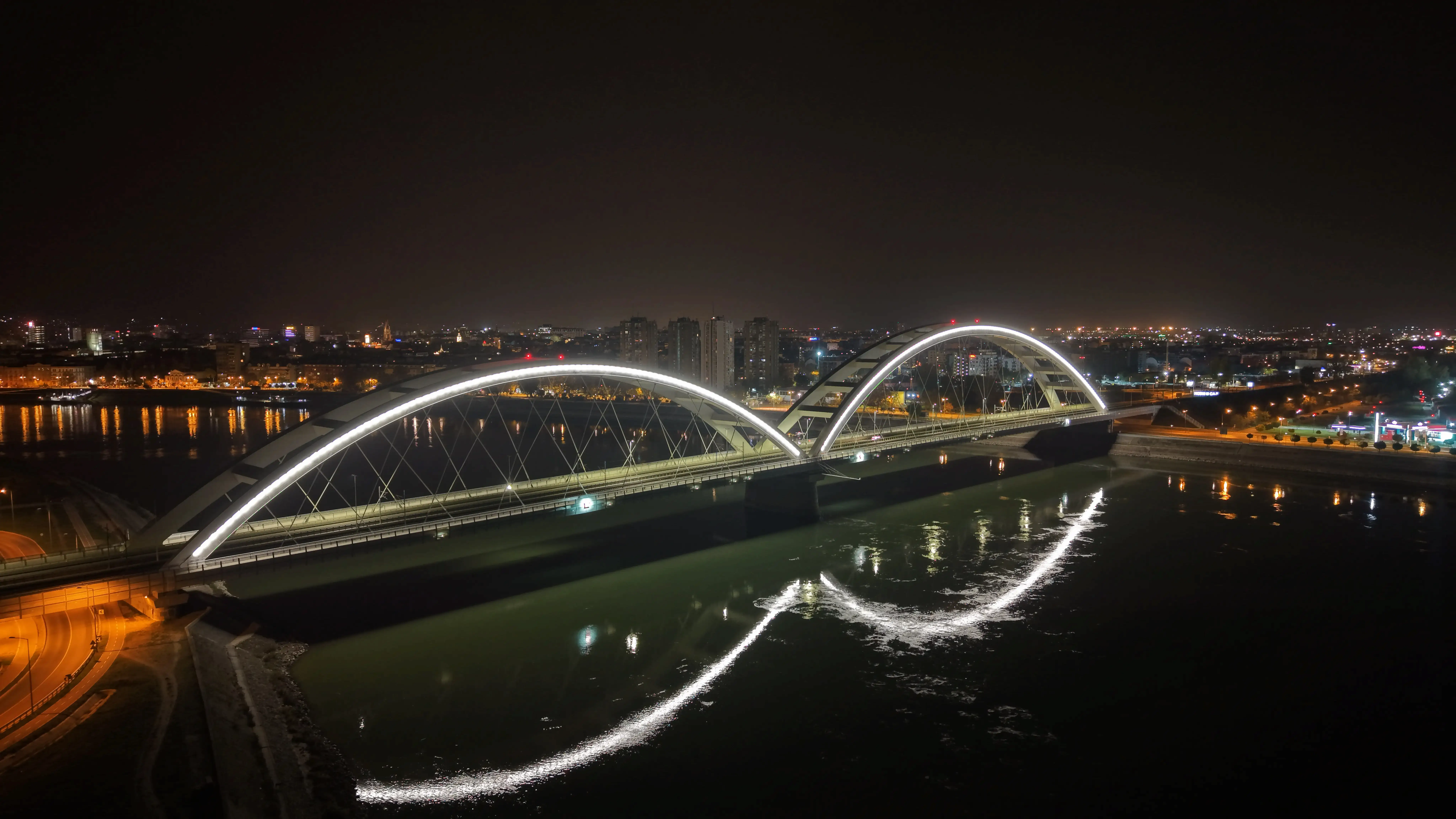 Aerial view of Novi Sad - Snimanje Dronom Novi Sad